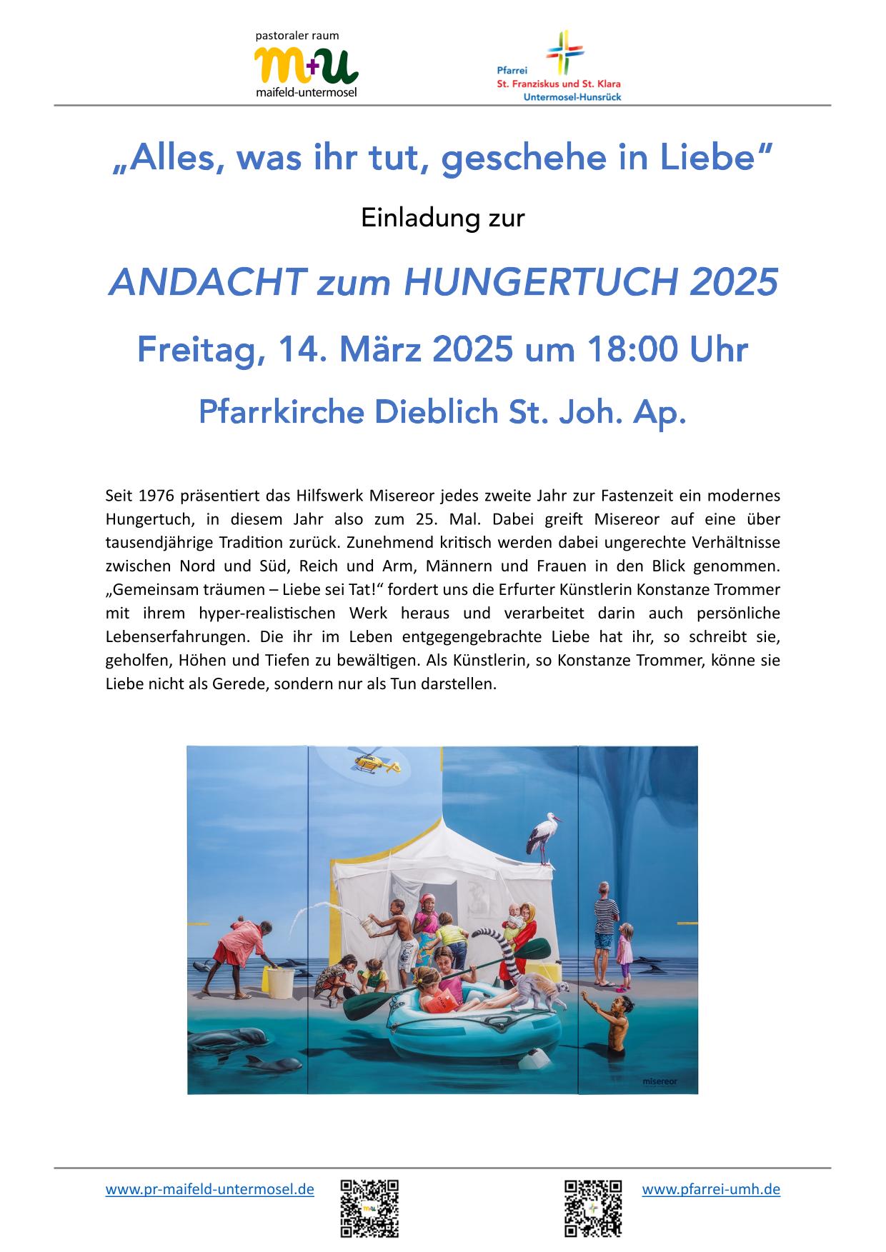 2025-03-14 Plakat Hungertuchandacht-1