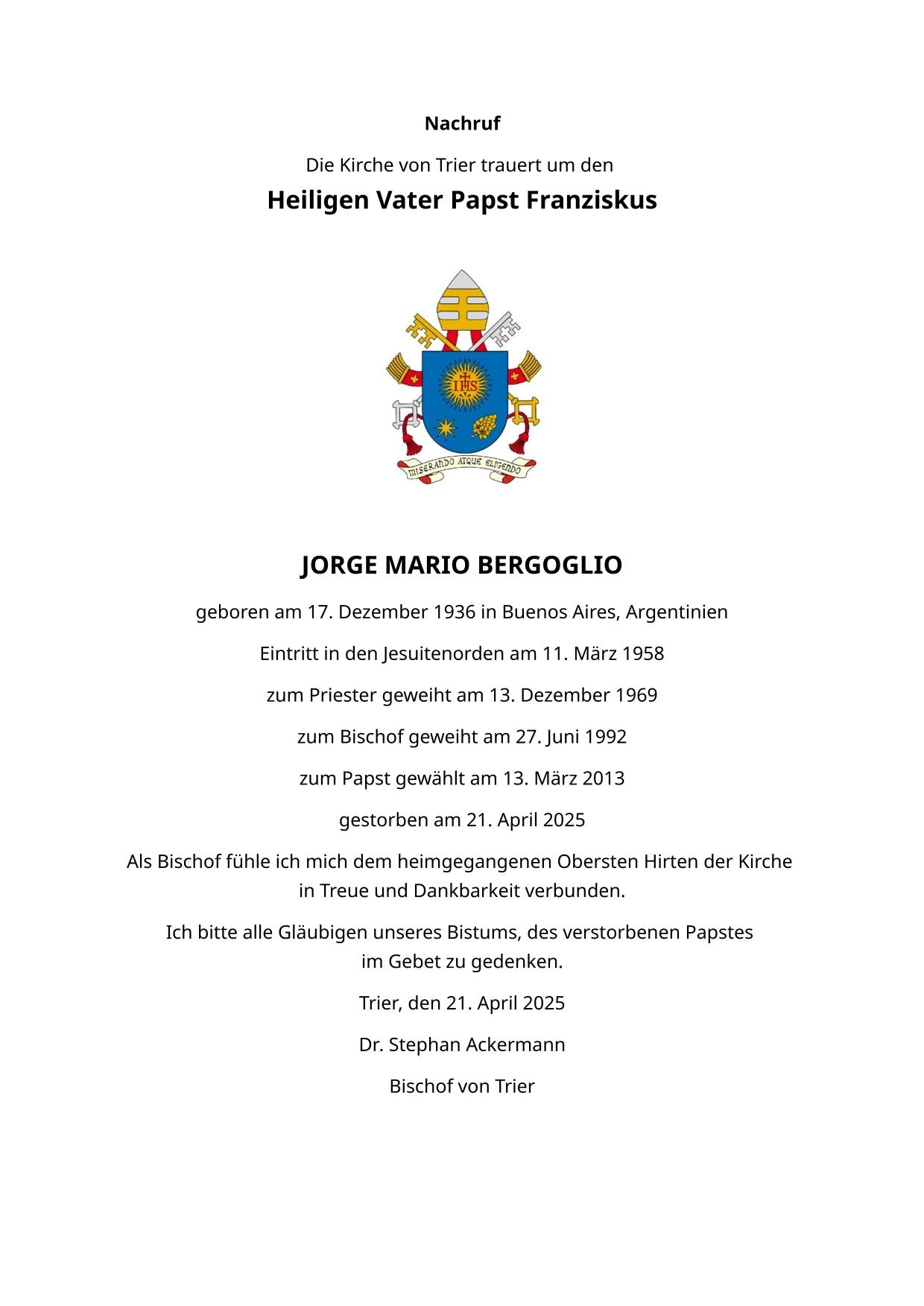 2025-04-25_Anzeige und Hinweise zum Tod von Papst Franziskus_kor-1