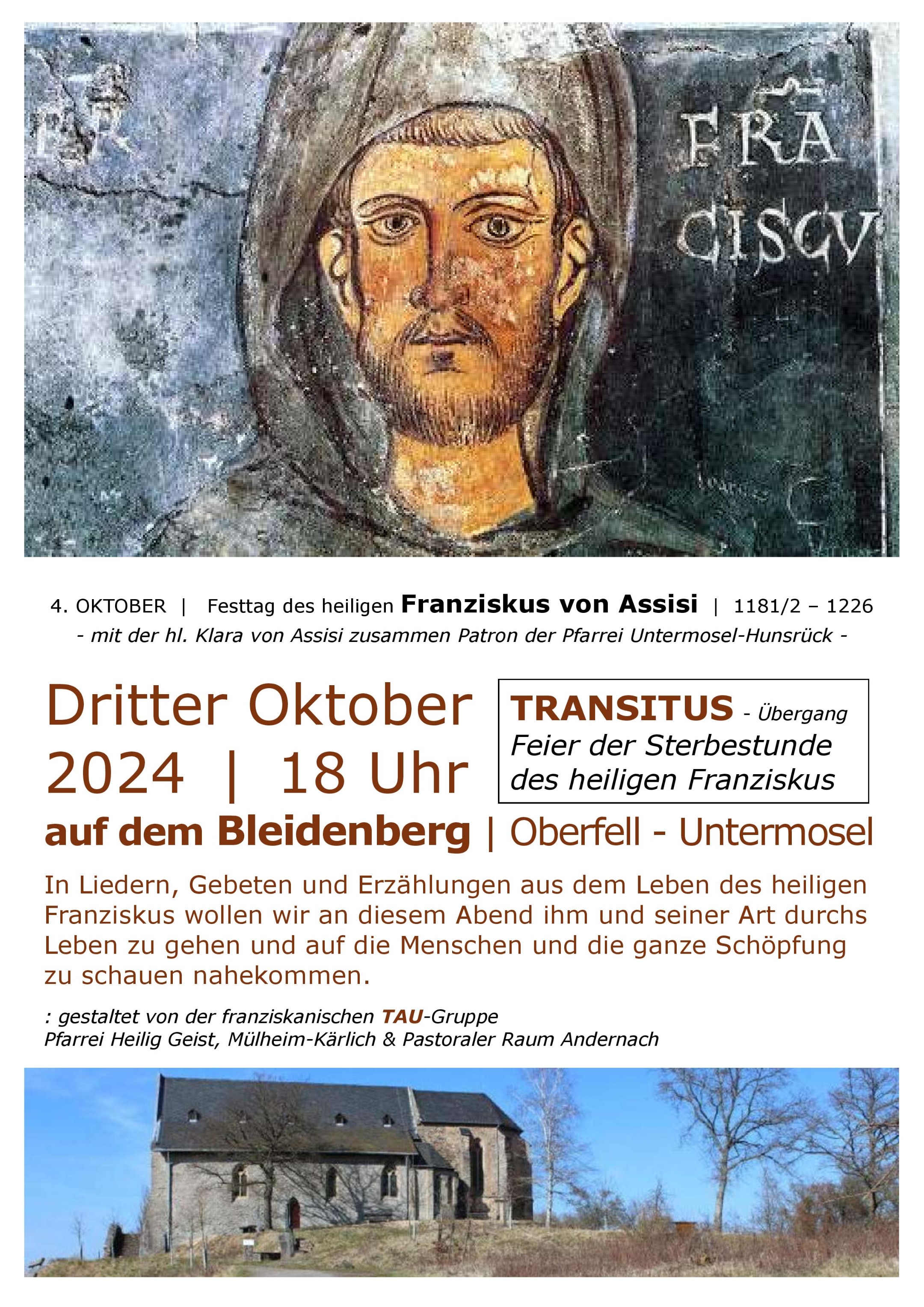Plakat zur Veranstaltung
