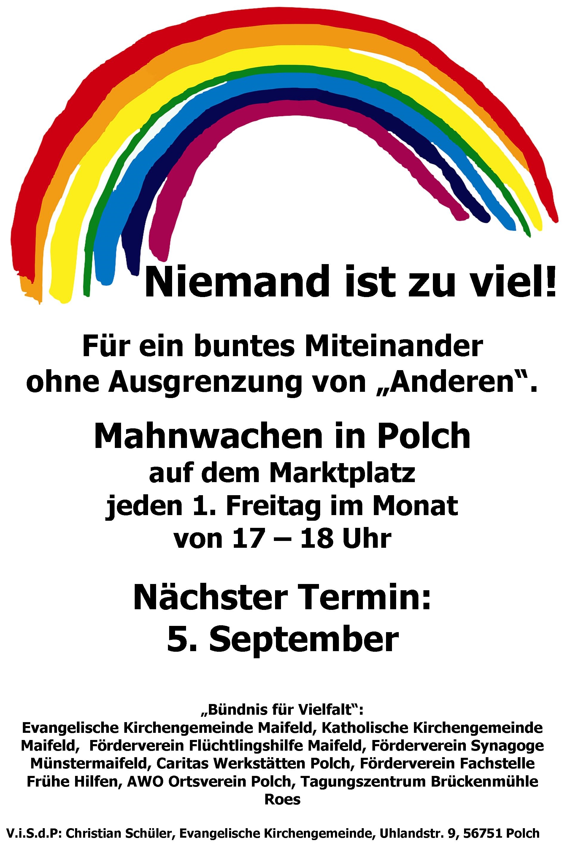 Mahnwachen ab September 2025 klein