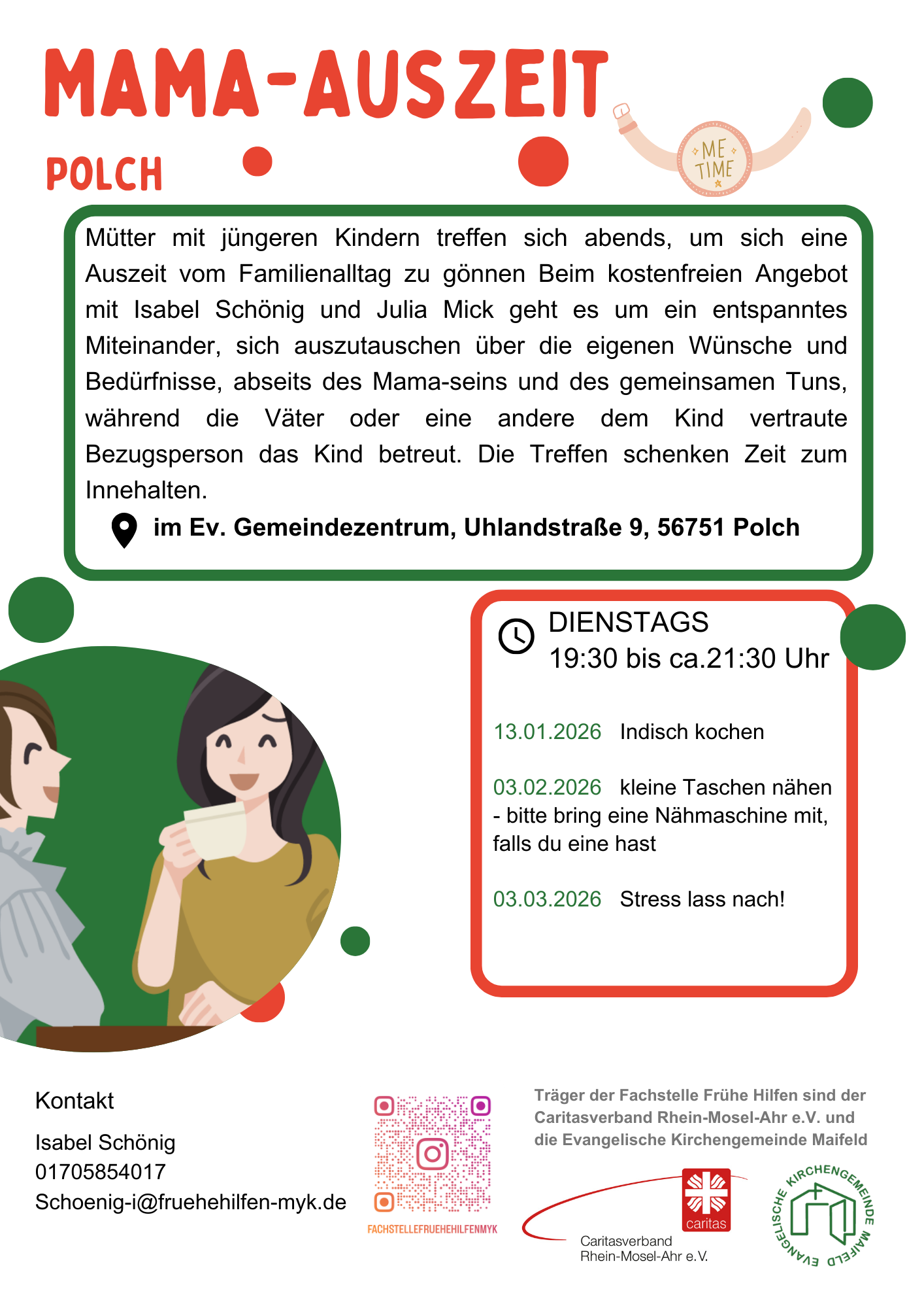 Mama-Auszeit (c) Fachstelle Frühe Hilfen Mama-Auszeit